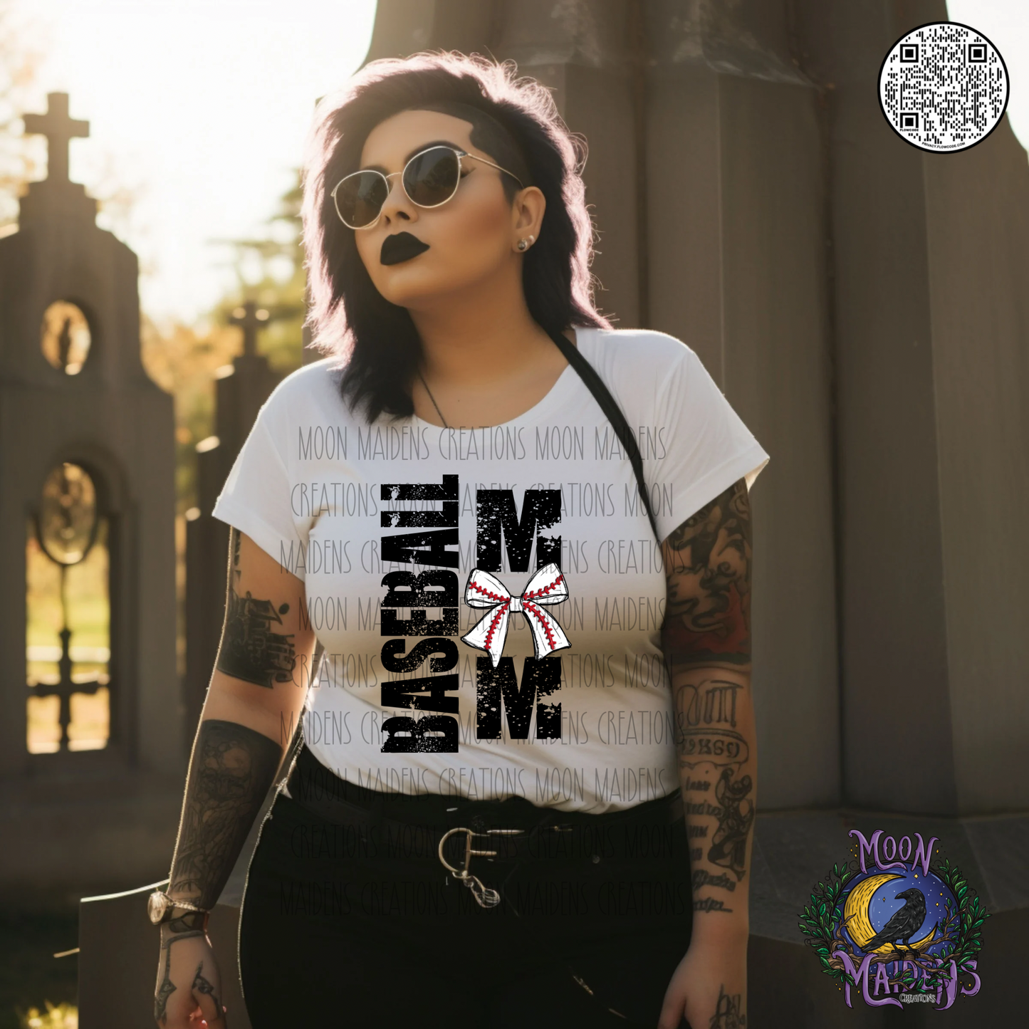 Baseball mom long sleeve