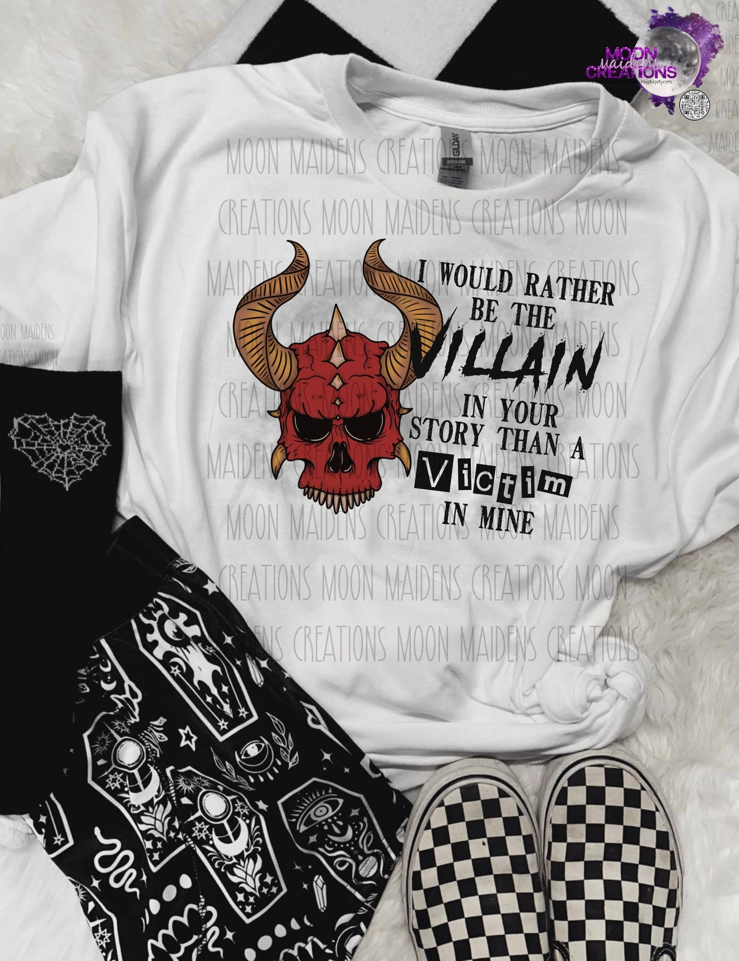 I’d Rather Be the Villain T shirt