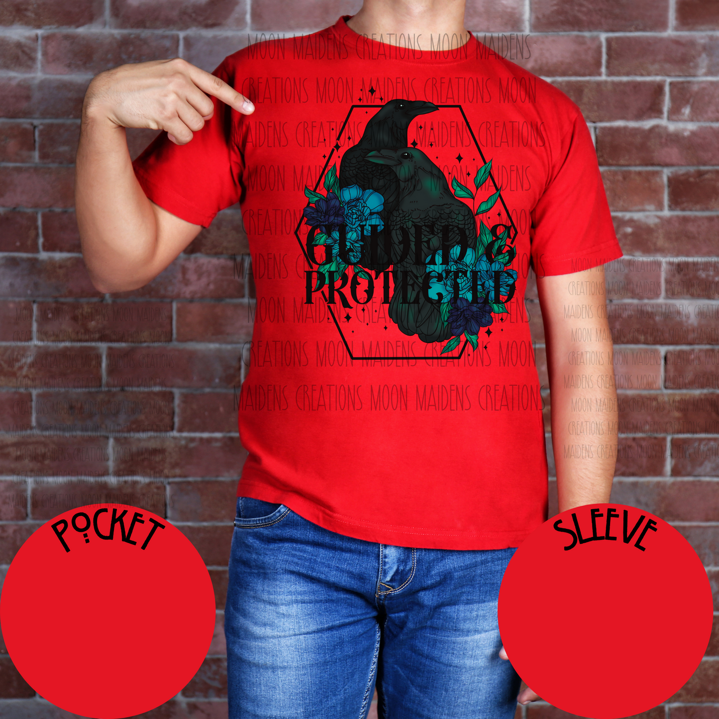 Guided and protected T shirt
