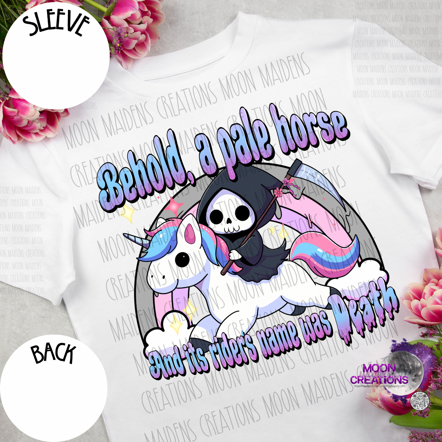 Behold a pale horse sweatshirt