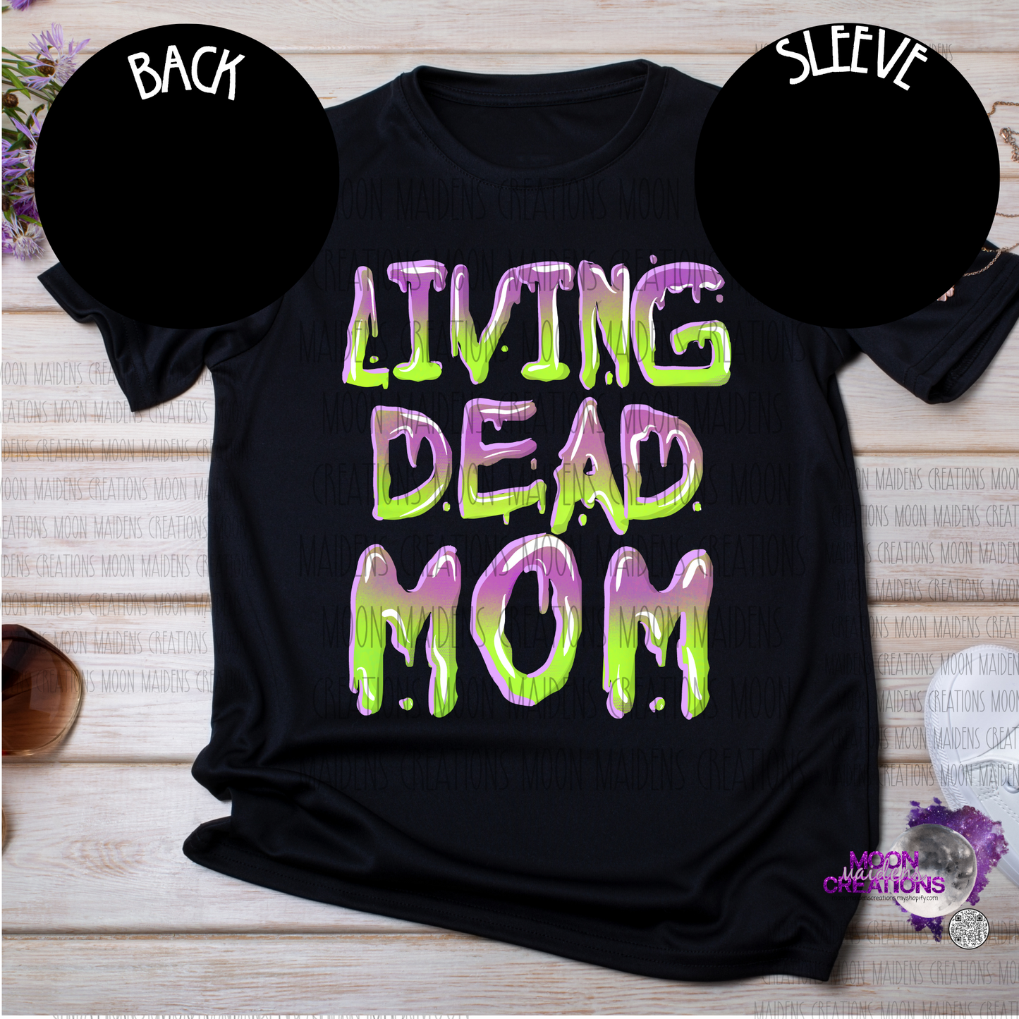 Living dead mom T shirt