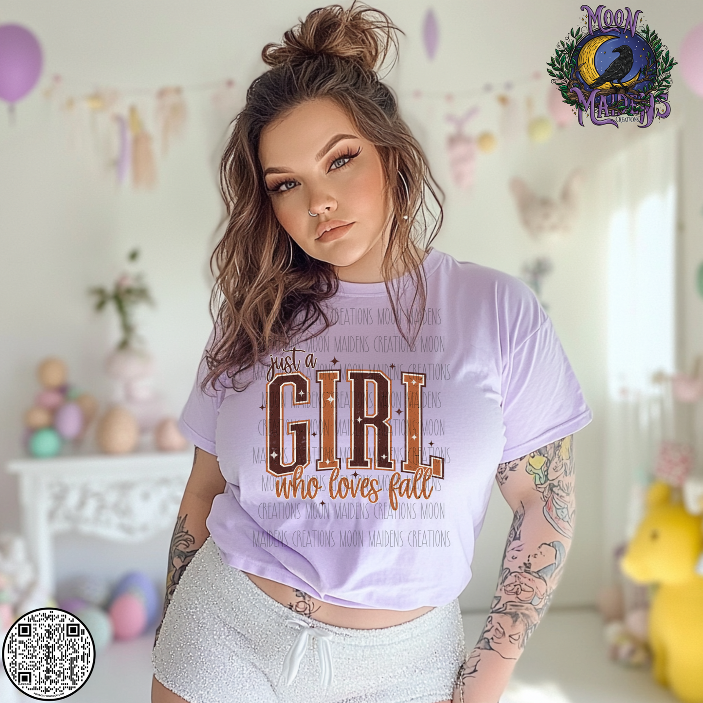 Just a girl who loves fall T shirt