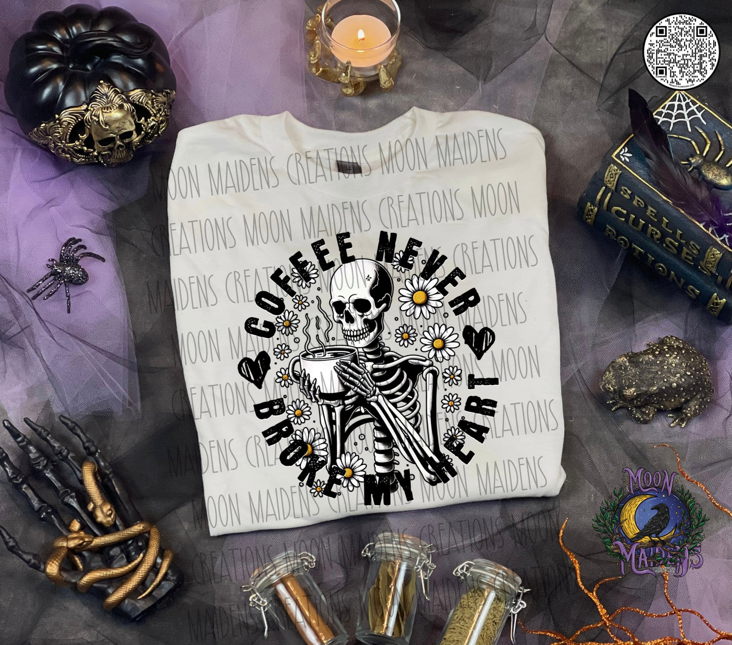 Coffee never broke my heart T shirt