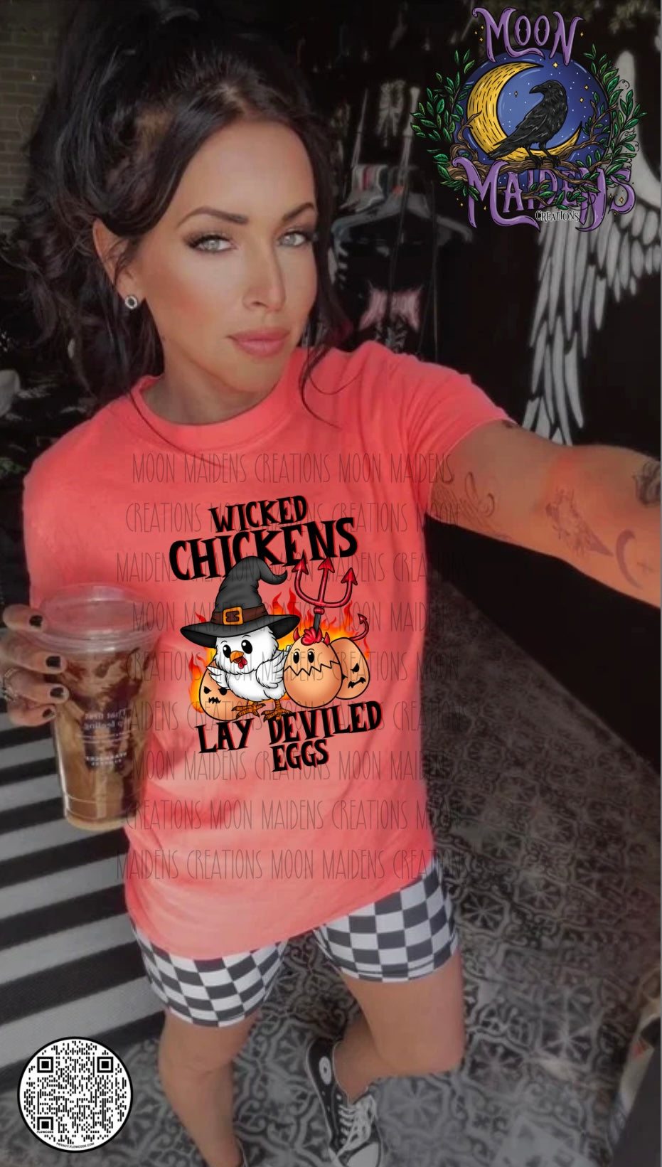 Wicked chickens lay deviled eggs T shirt