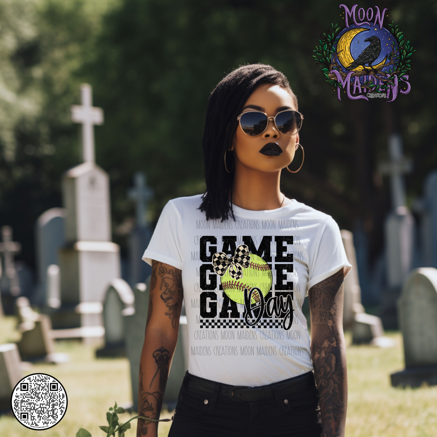 Game day softball sweatshirt