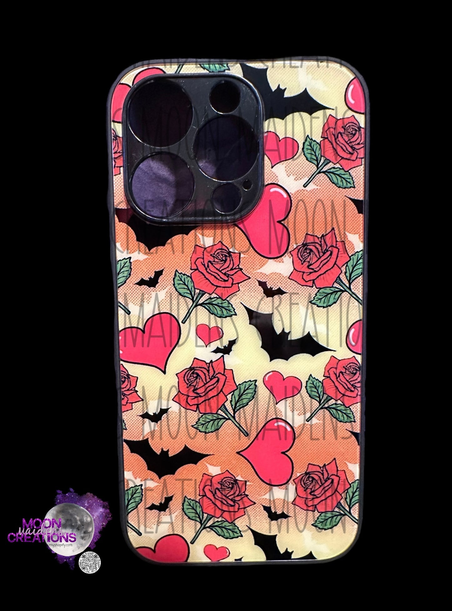 Bats & Roses Phone Case