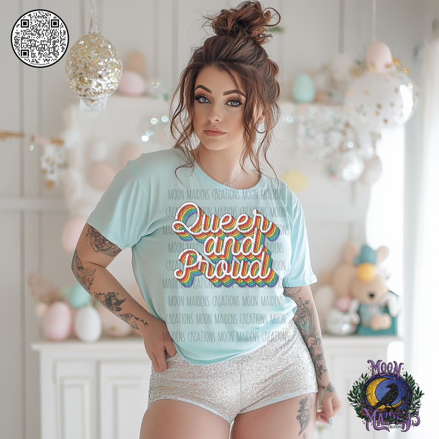 Queer and proud sweatshirt