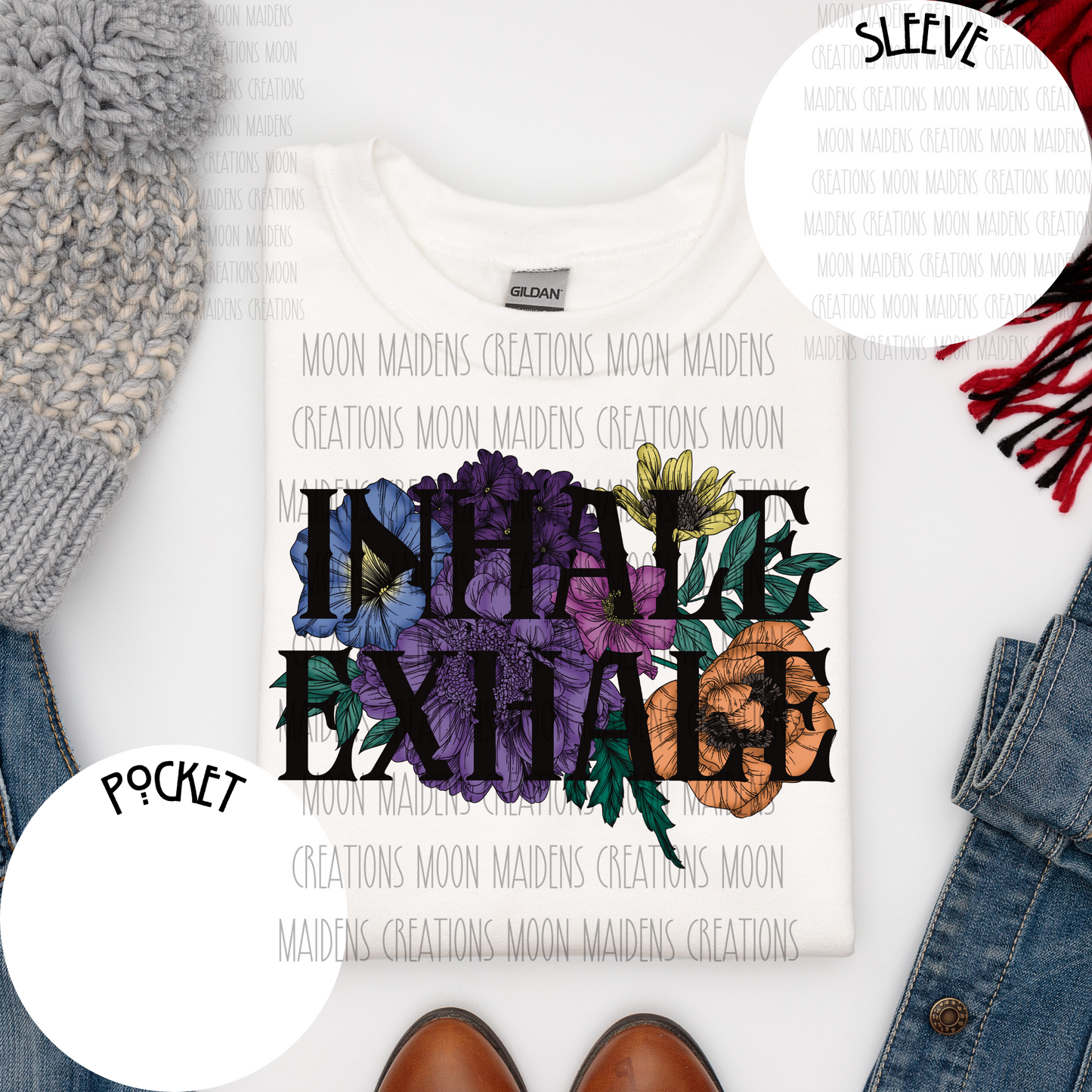 Inhale Exhale long sleeve
