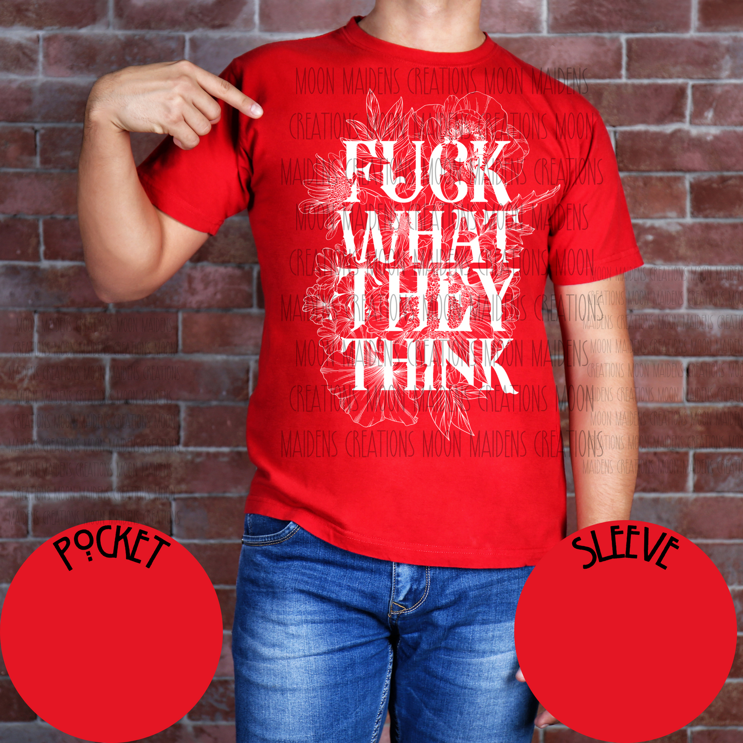 Fuck what they think long sleeve