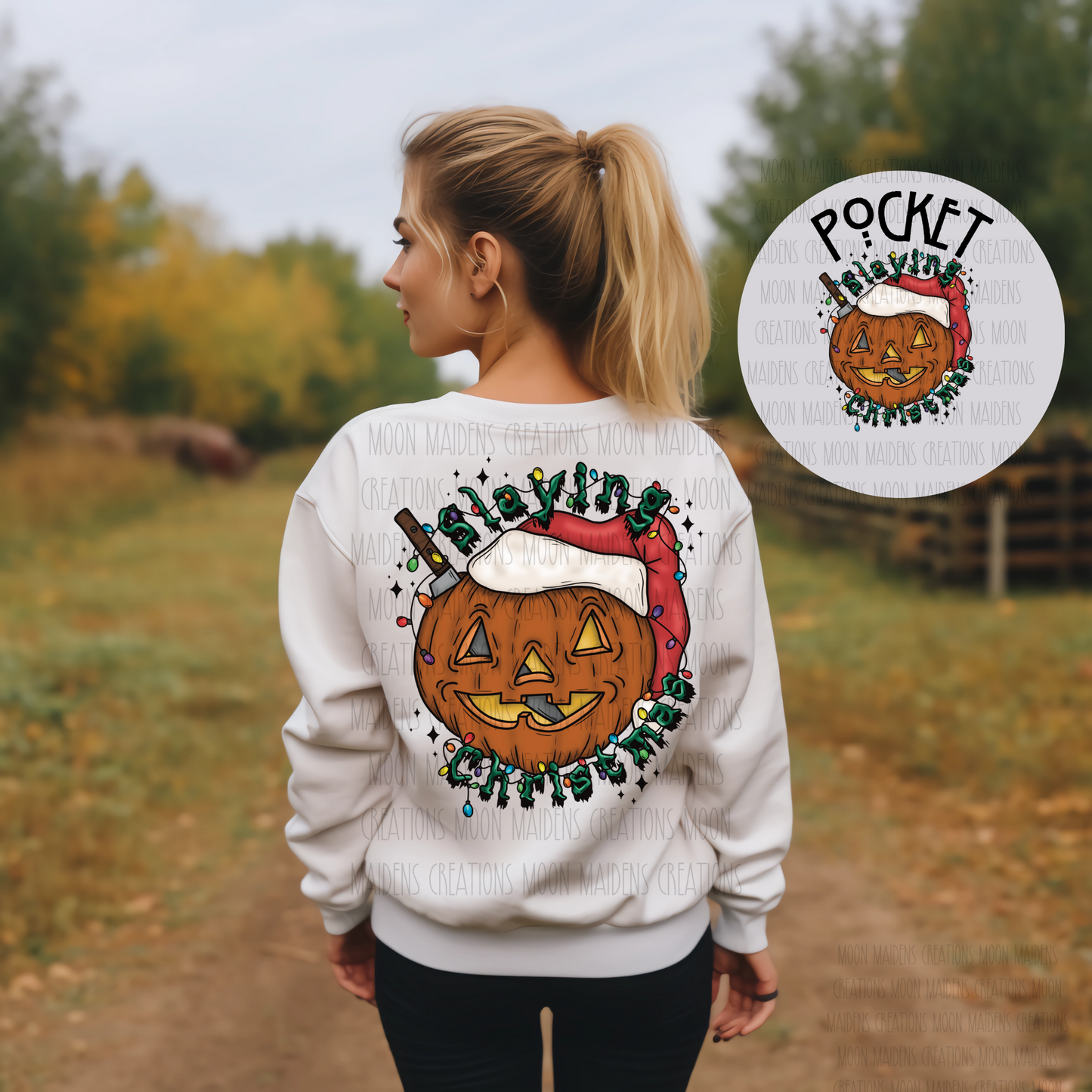 Slaying Christmas Long sleeve