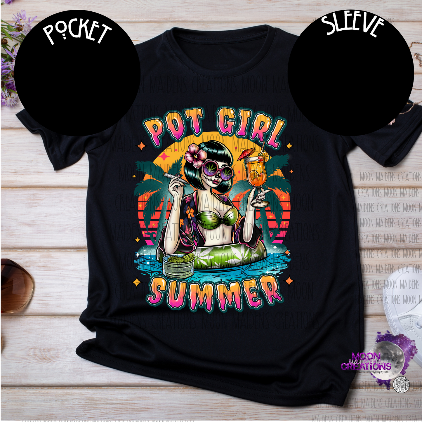 Pot girl summer Long sleeve