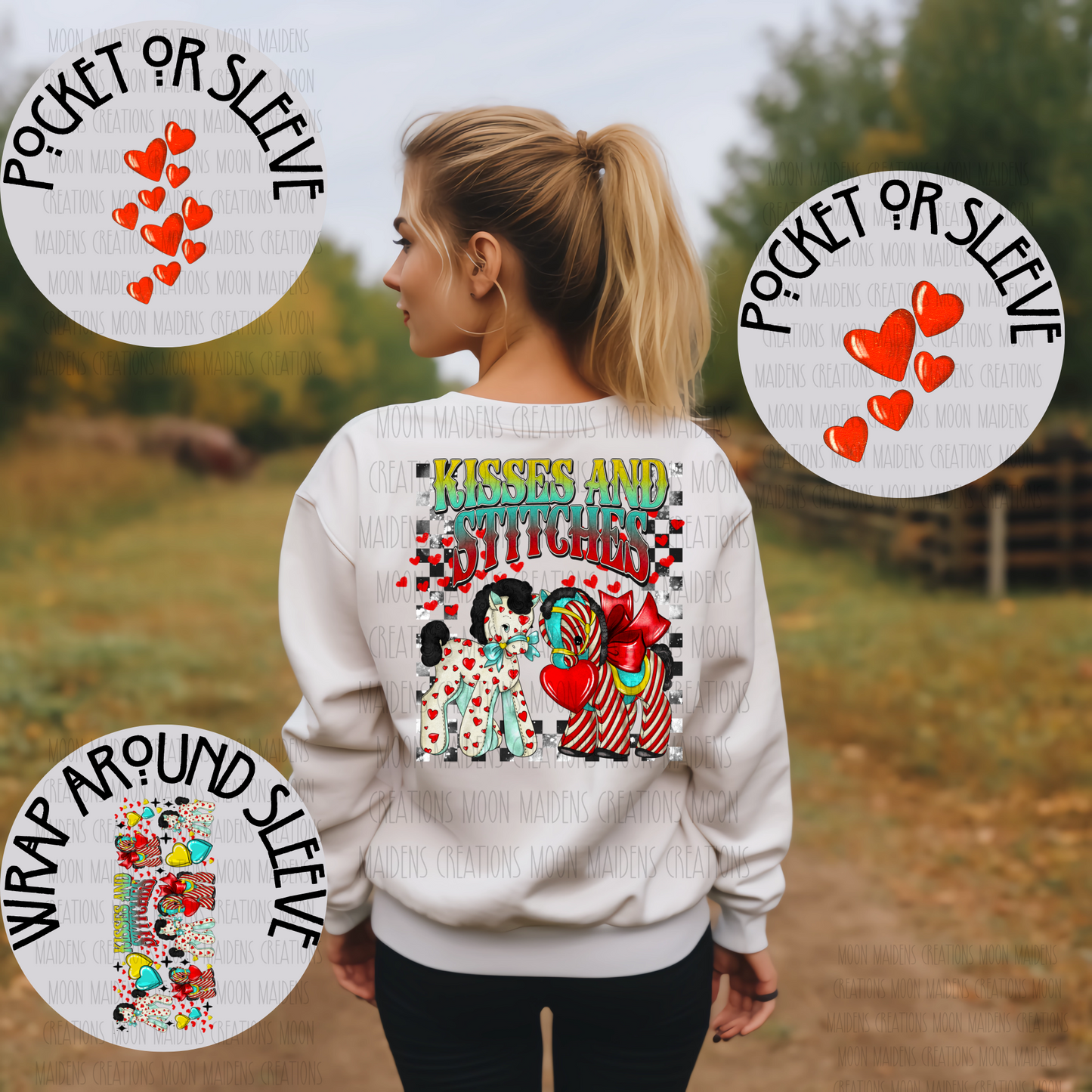 Kisses and Stitches sweatshirt