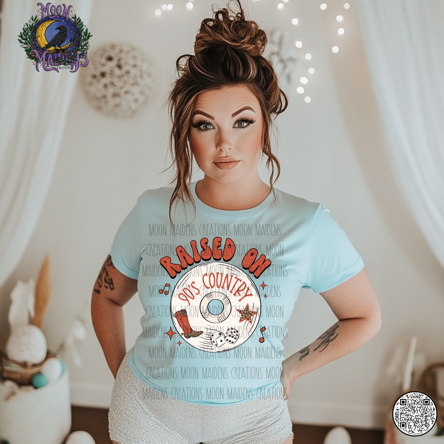 Raised on 90’s country Long sleeve