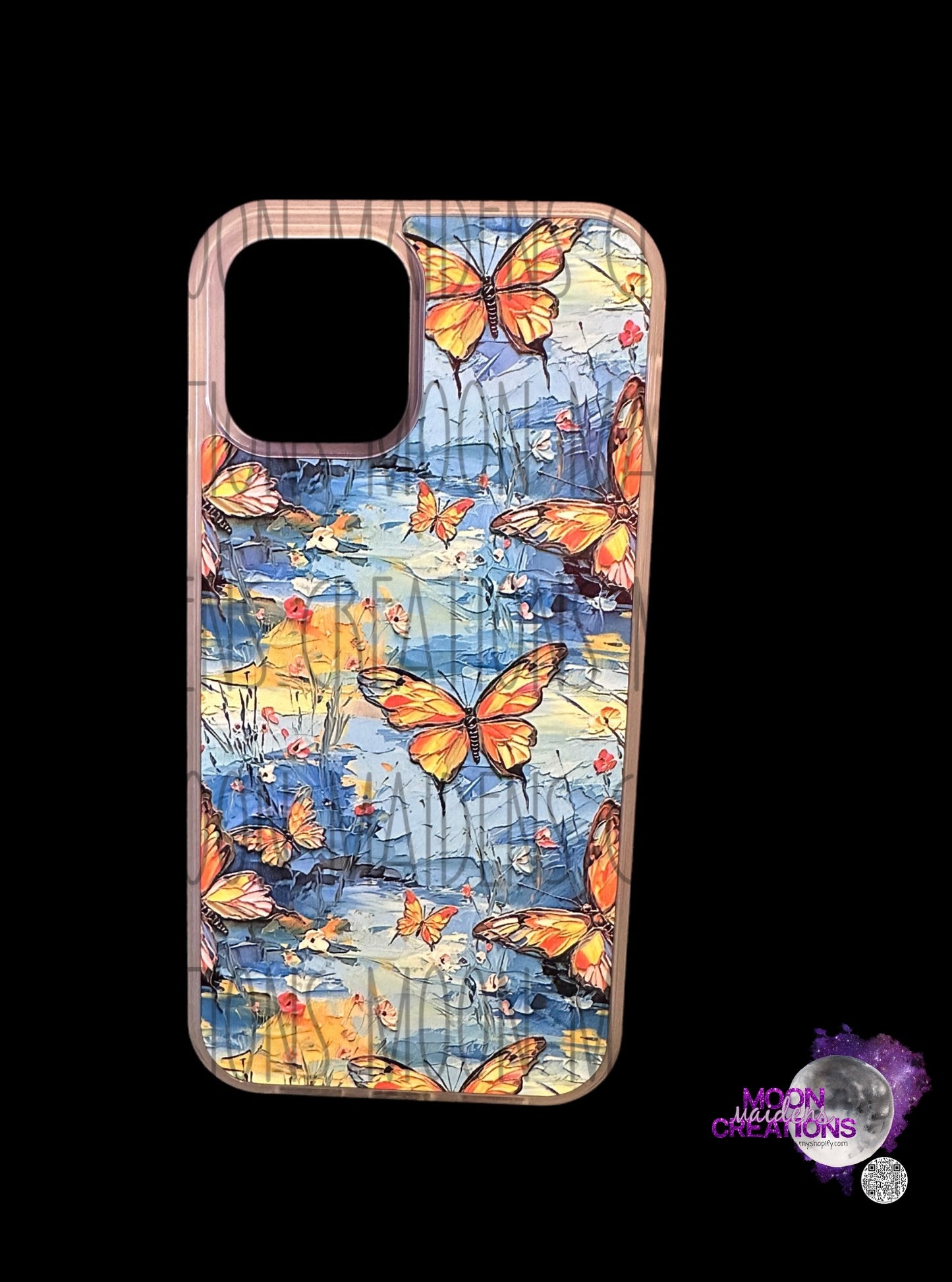 Painted butterflies Phone Case