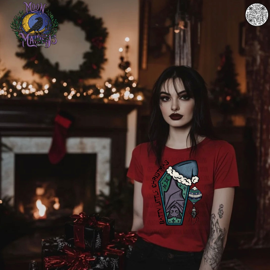 Batty little christmas long sleeve