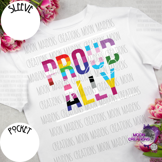 Proud Ally T shirt