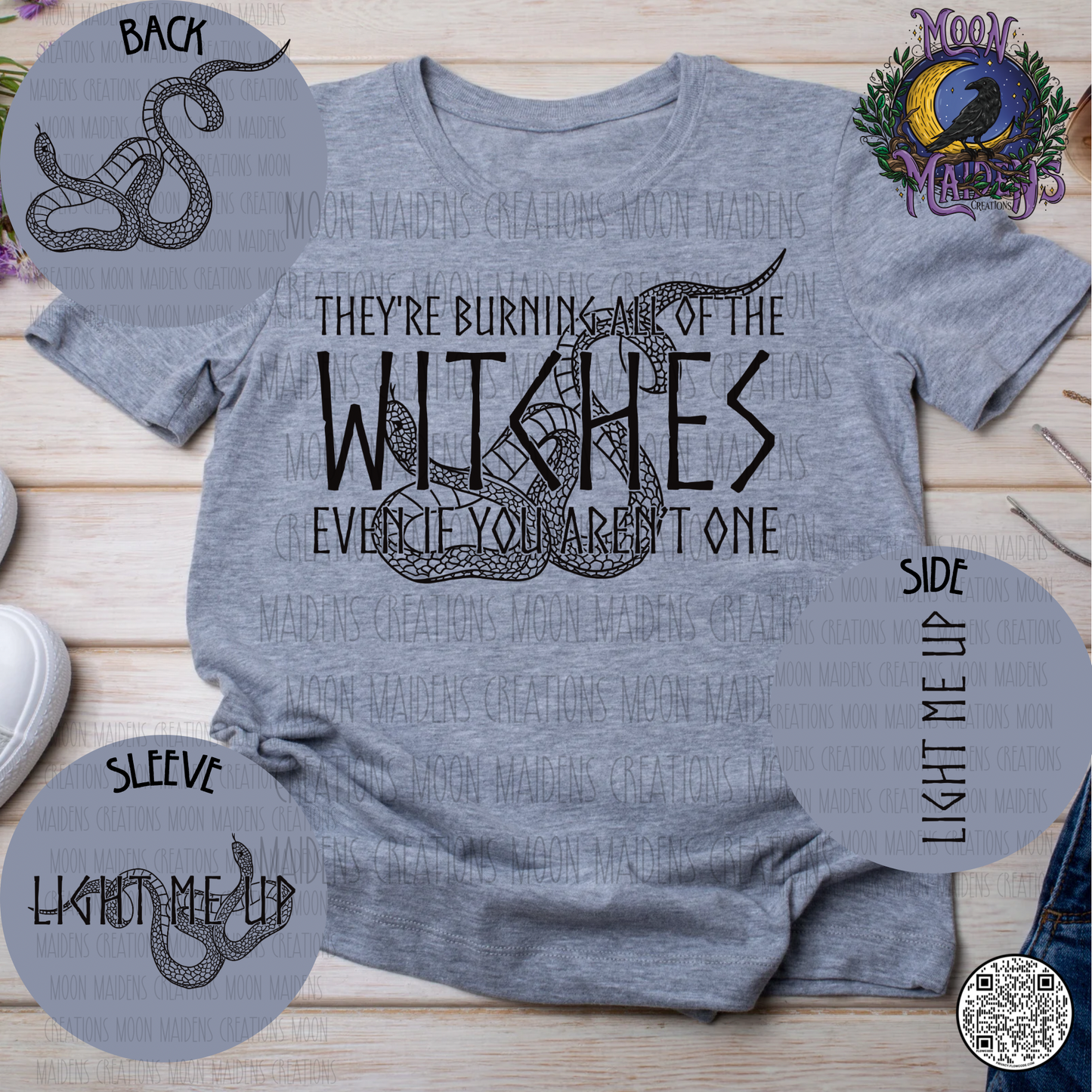 Burning all the witches T shirt