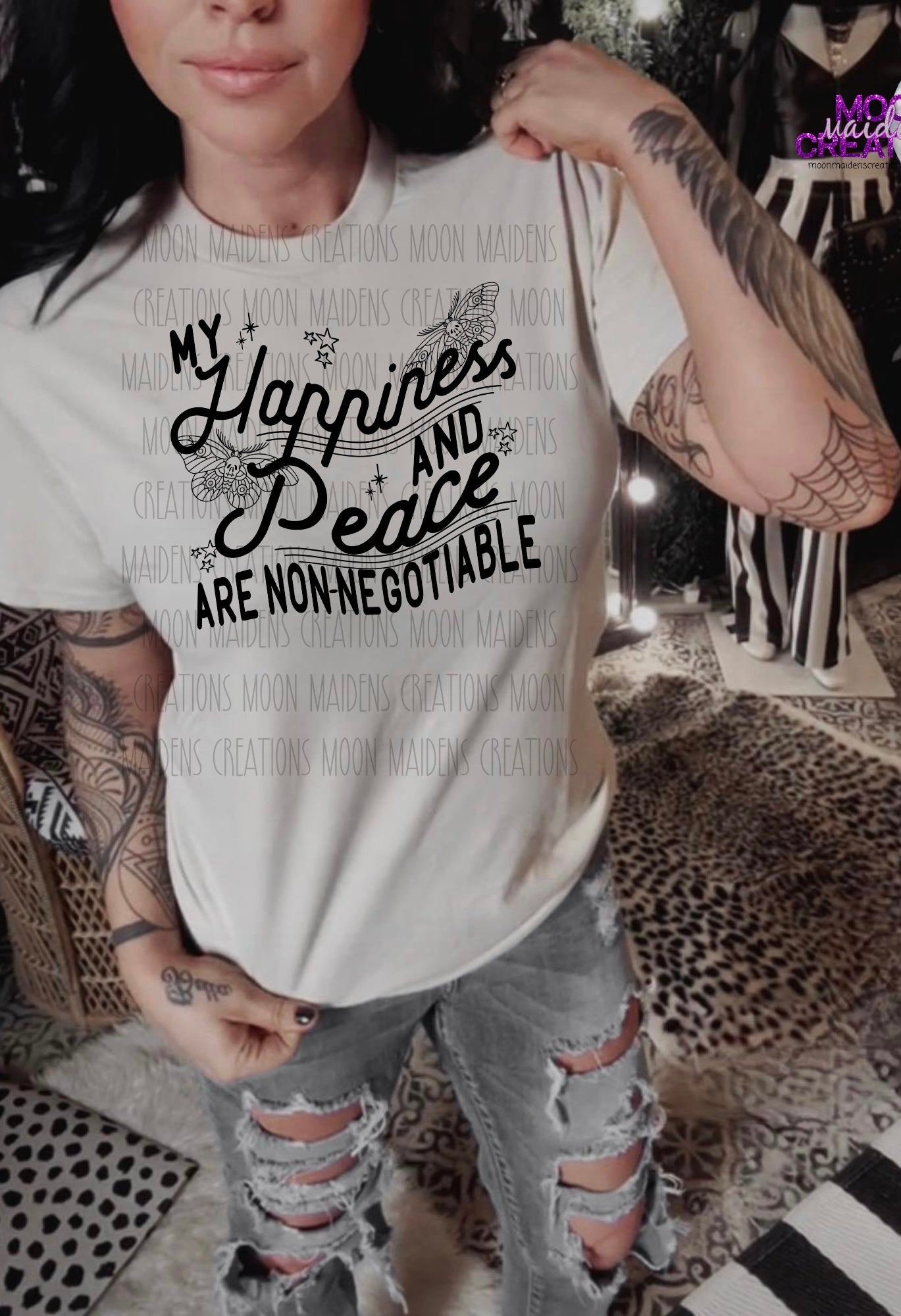 My happiness and peace T shirt