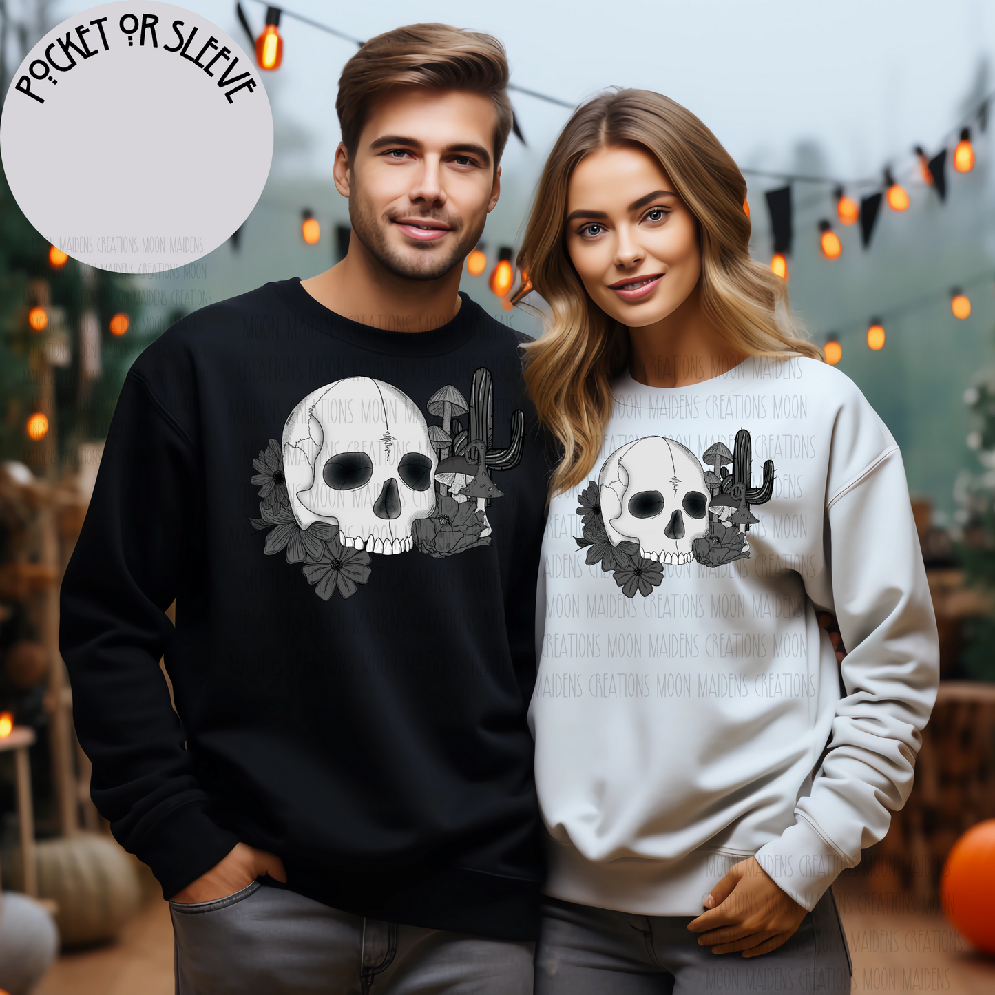 Skull and cactus T shirt