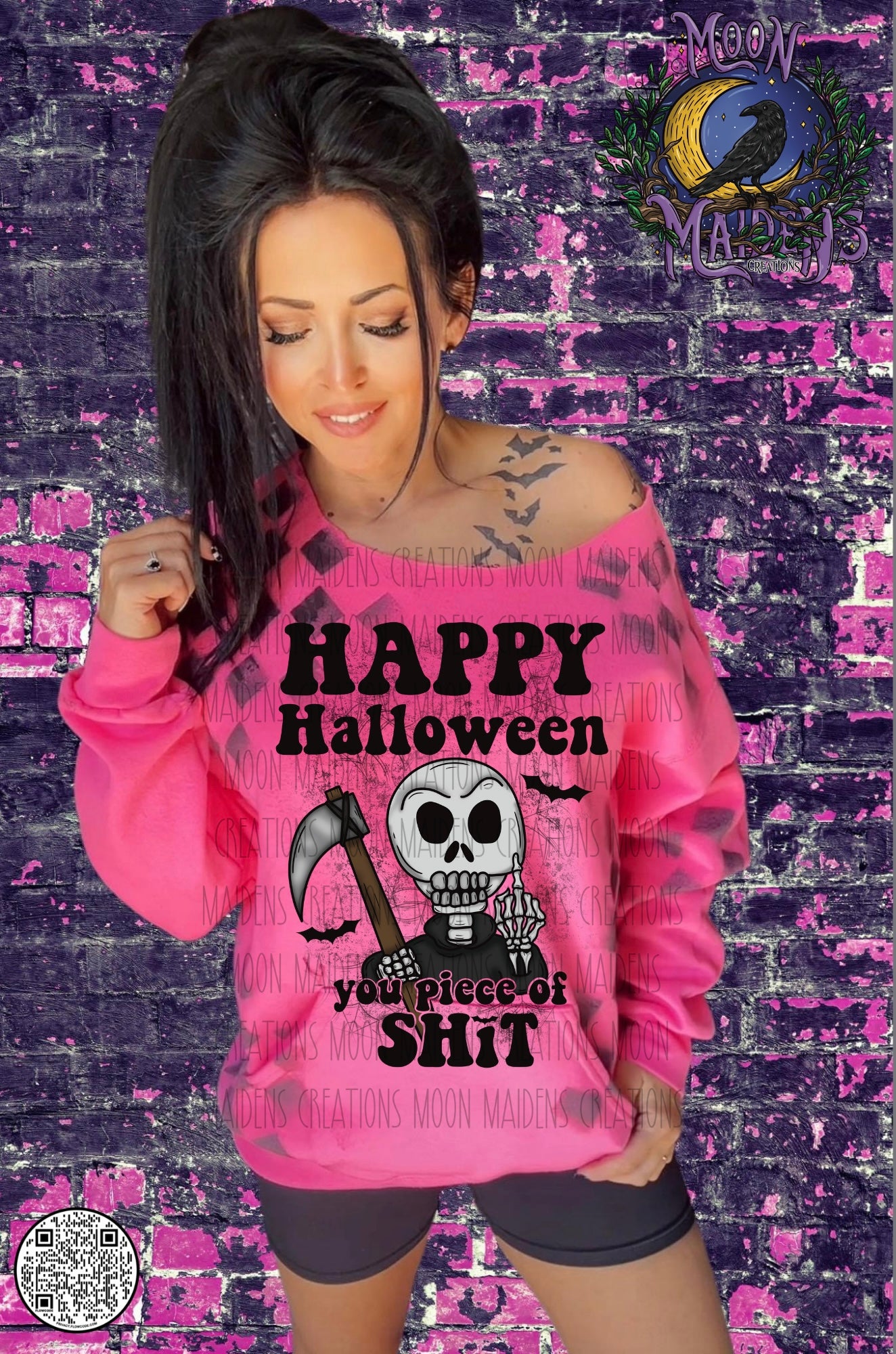 Happy halloween you piece of shit sweatshirt