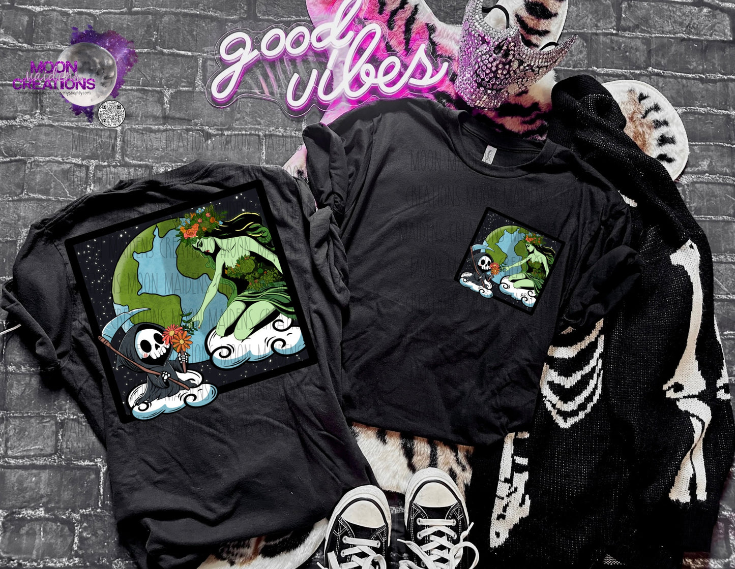 Grim meets Gaia sweatshirt