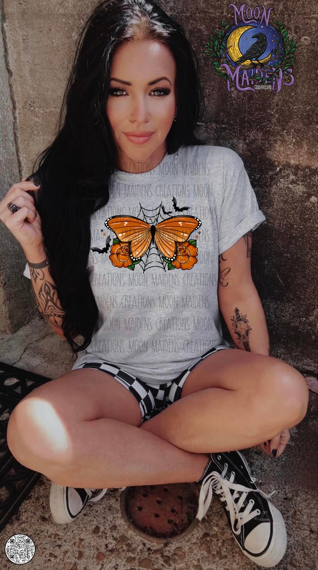 Halloween butterfly long sleeve