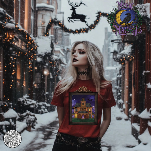 Haunted house sweatshirt