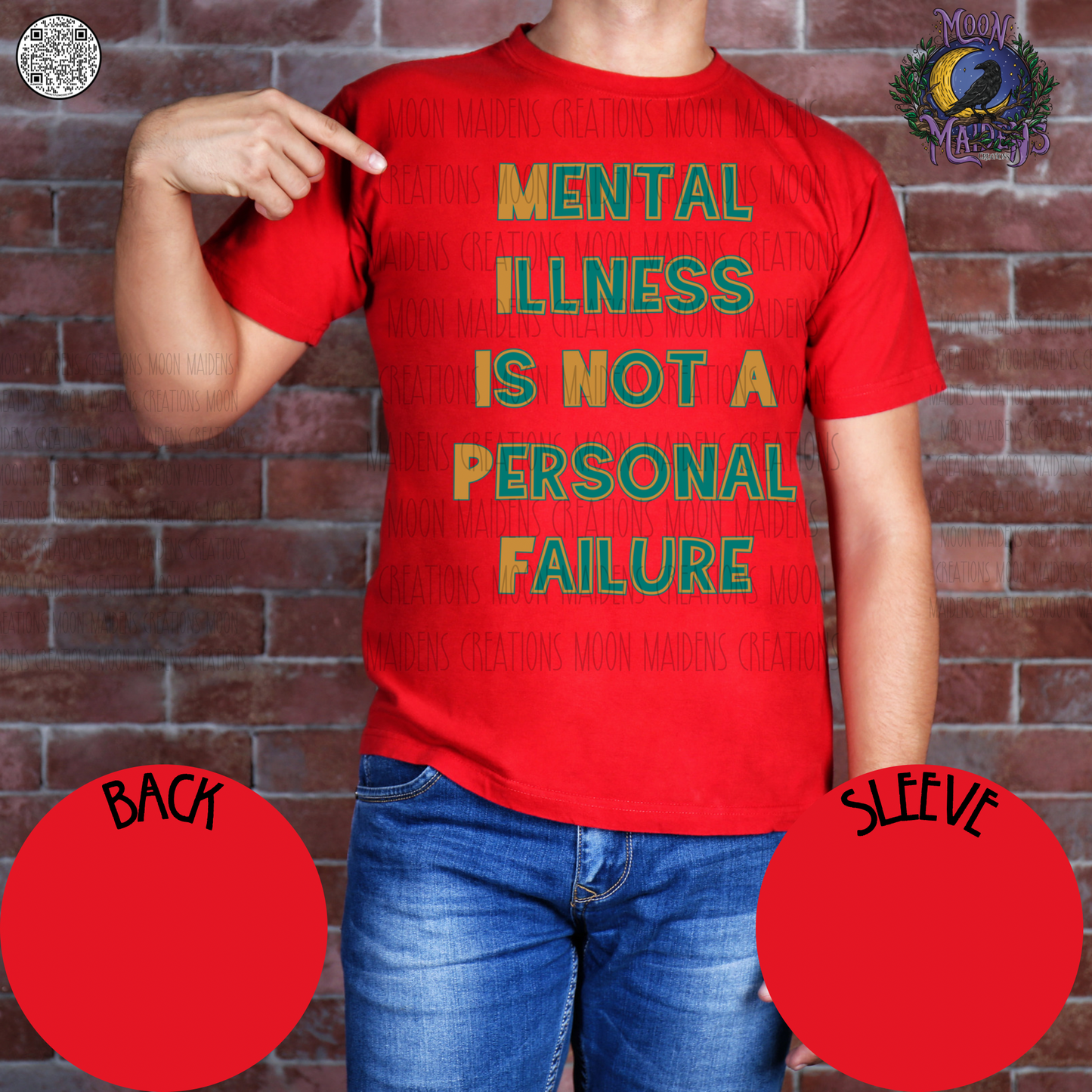 Mental illness is not a personal failure sweatshirt