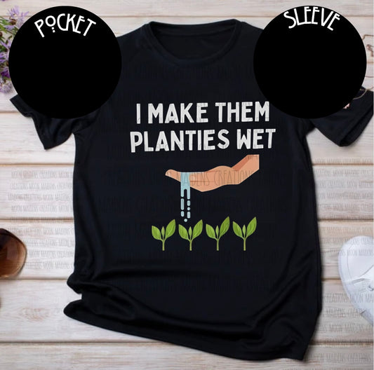 I Make them planties wet long sleeve