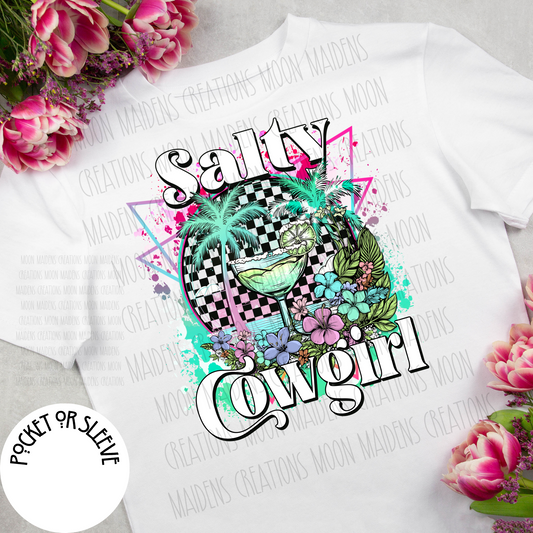 Salty Cowgirl T shirt