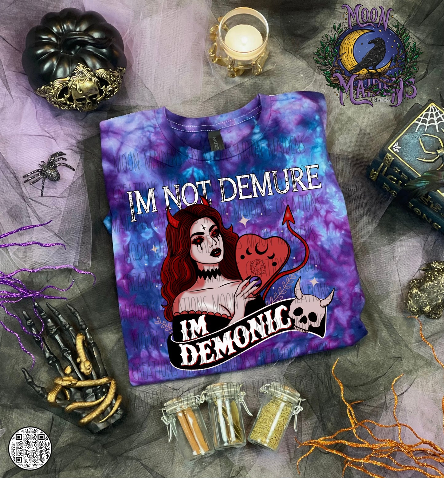 I’m not demure, I’m demonic sweatshirt