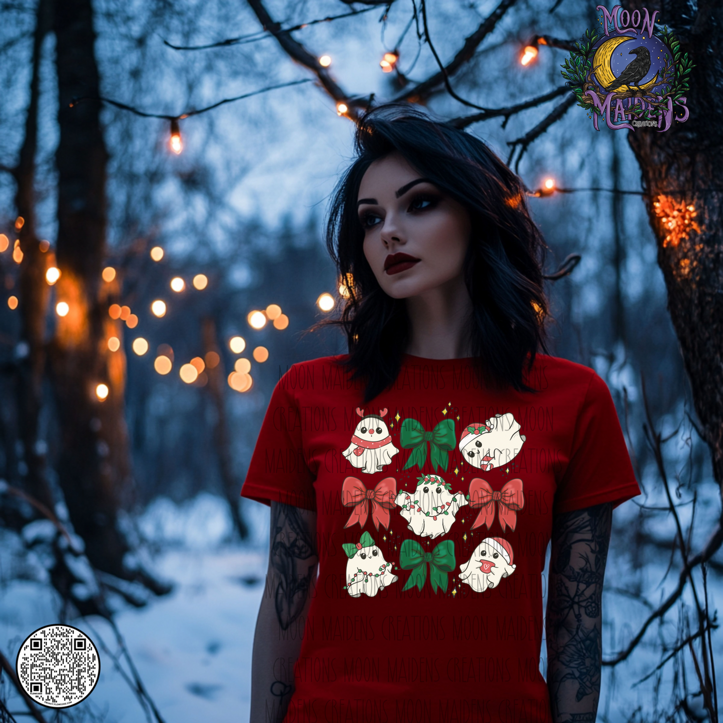 Christmas ghosts T shirt