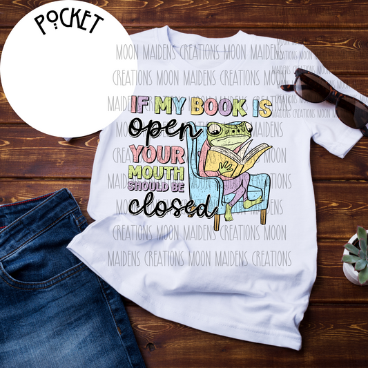 If my book is open T shirt