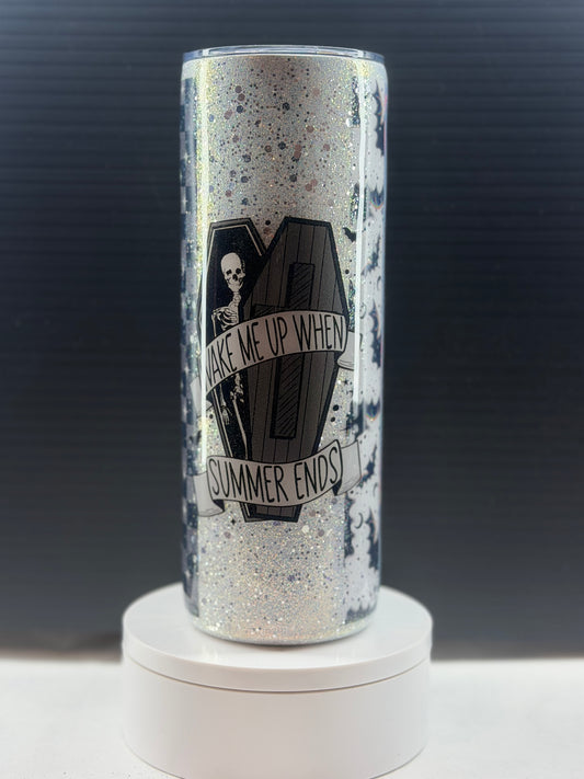 Wake me  20 oz Epoxy Tumbler