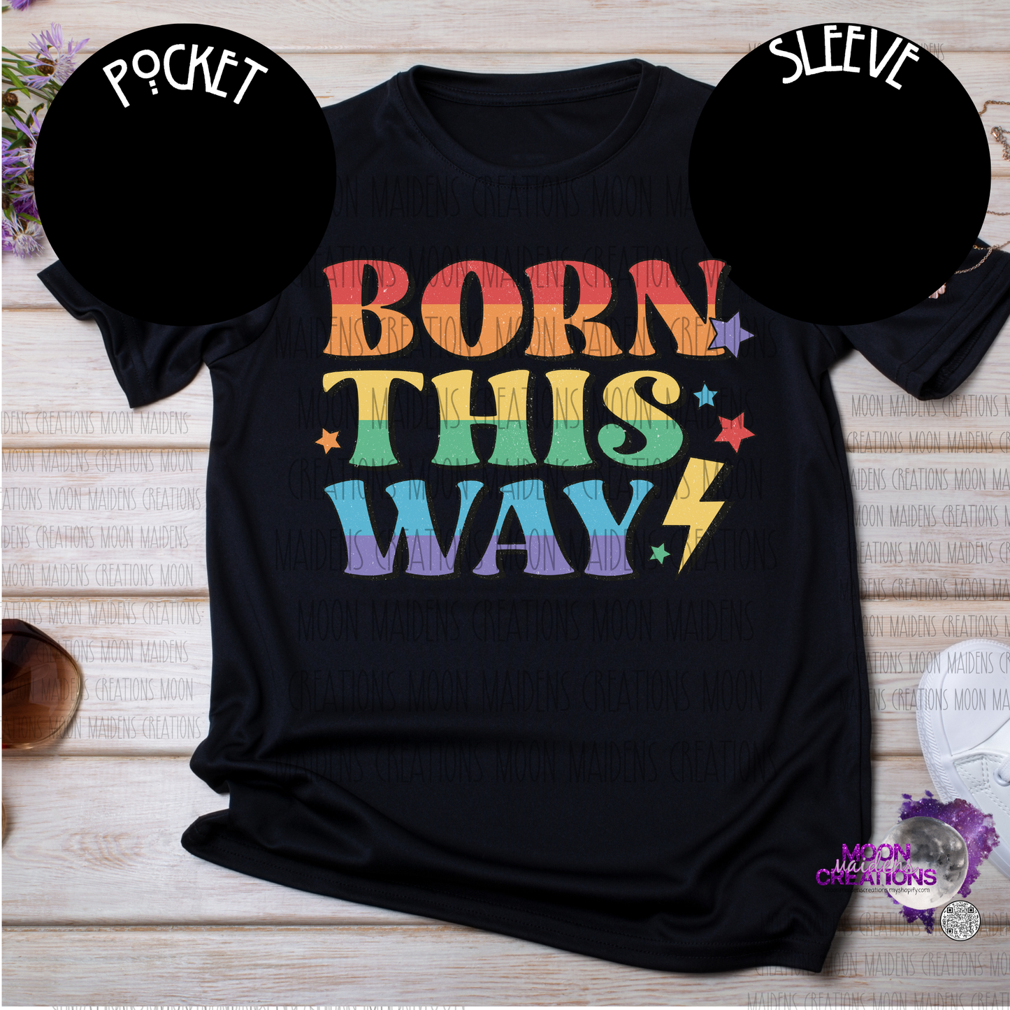 Born this way T shirt