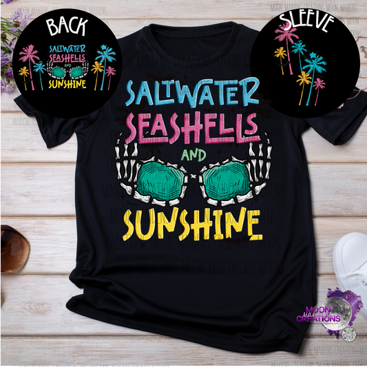 Saltwater and seashells T shirt