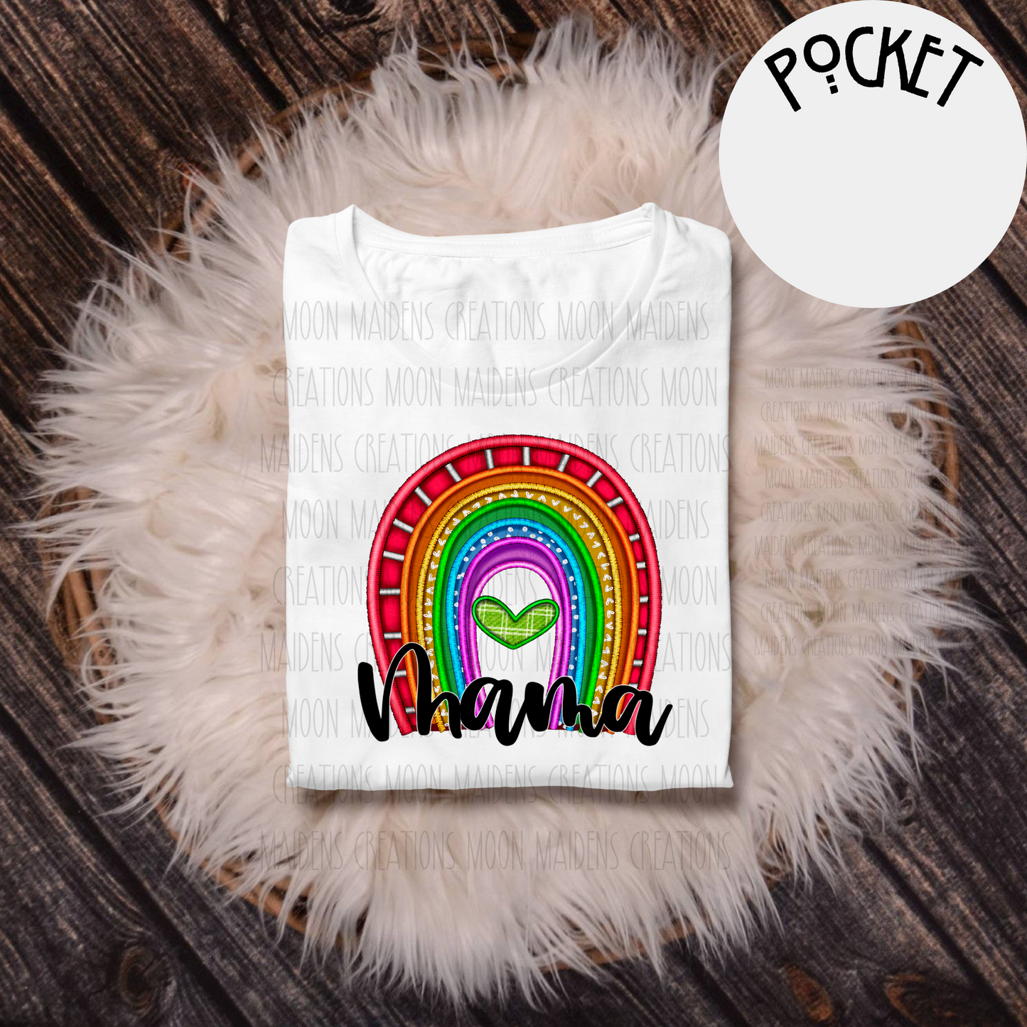 Rainbow Mama T shirt