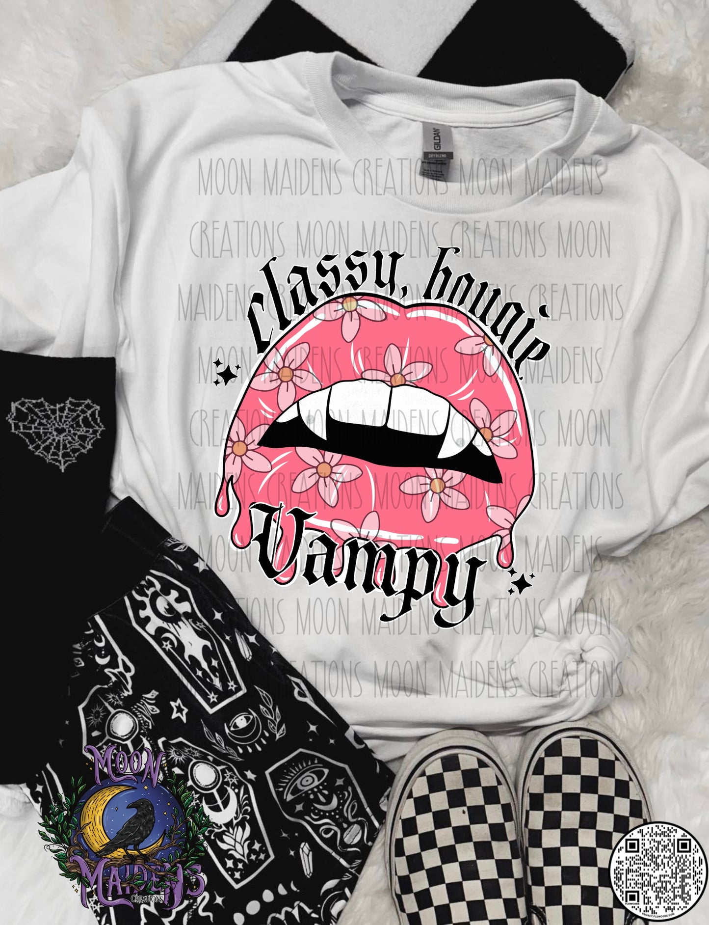 Classy bougie vampy T shirt