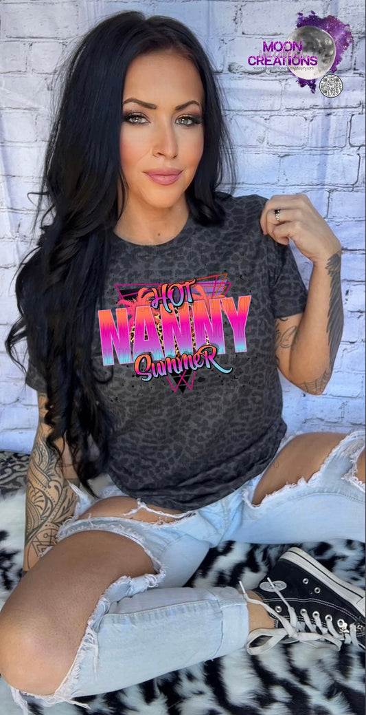 Hot Nanny summer T shirt