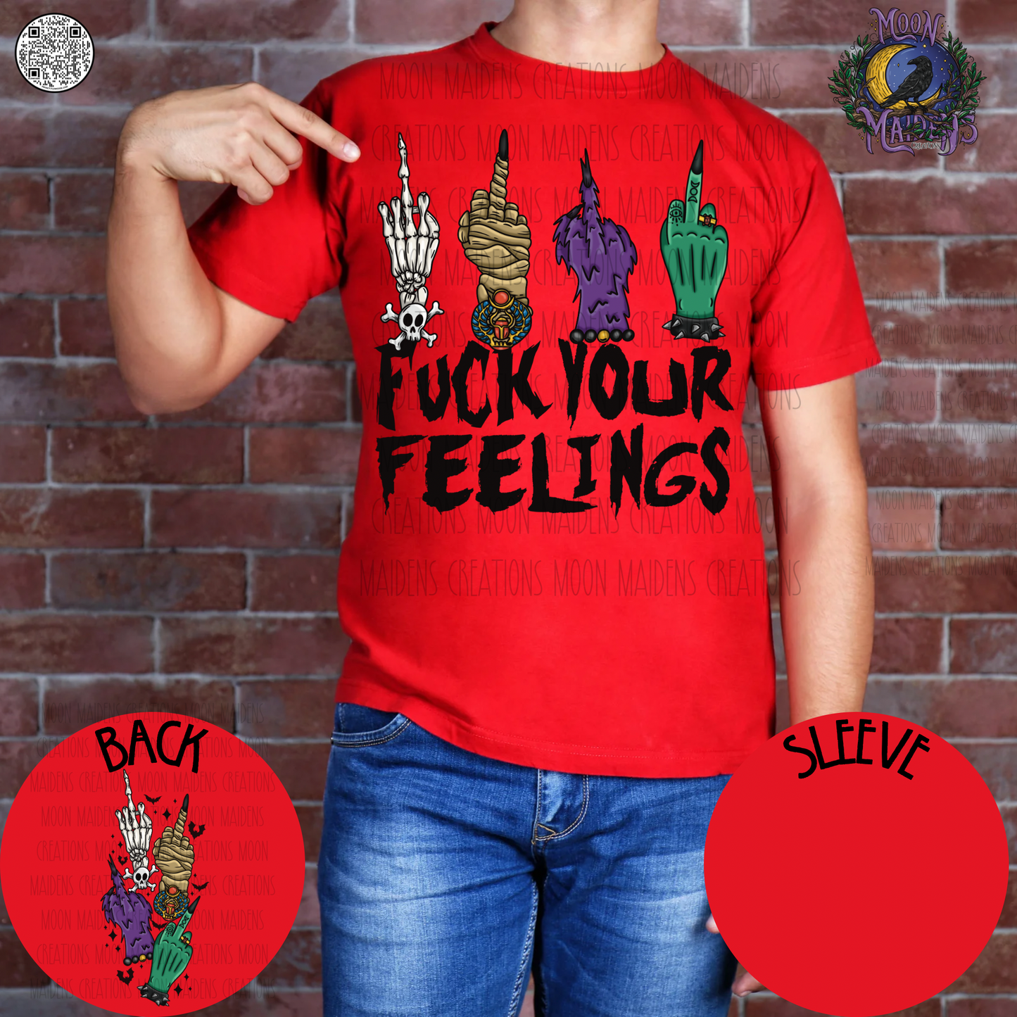 Fuck your feelings sweatshirt