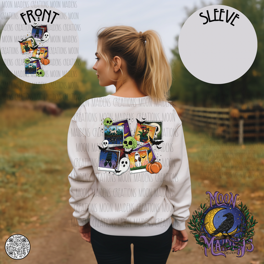 Halloween polaroids long sleeve