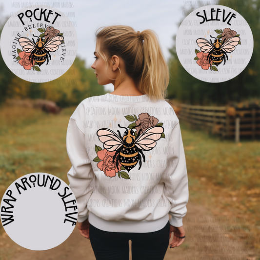 Boho bees  sweatshirt