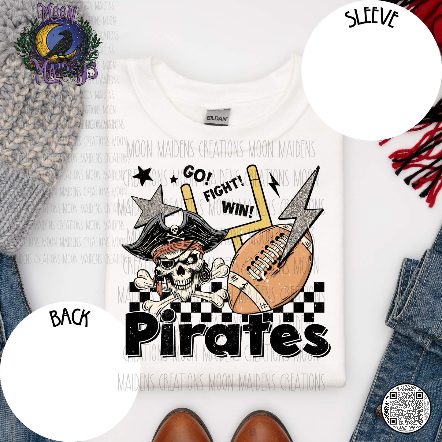 Pirates mascot long sleeve