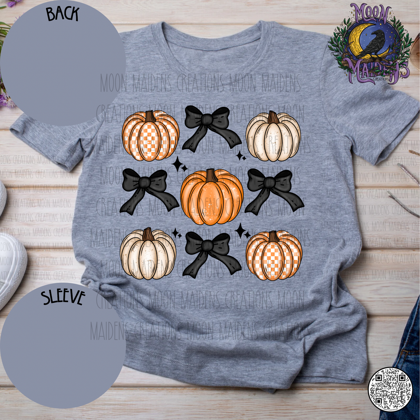 Pumpkin coquette T shirt