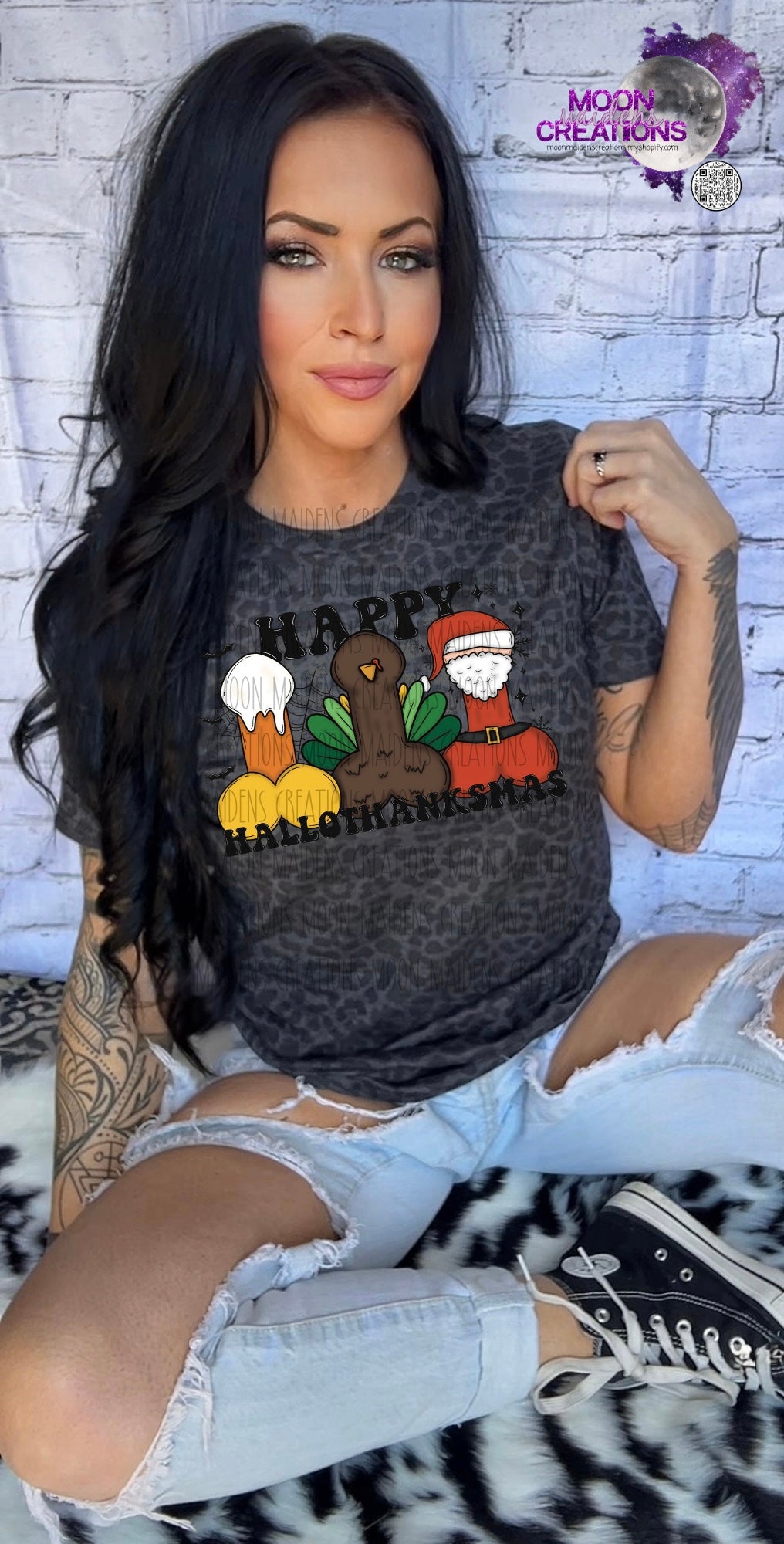 Happy hallothankmas T shirt