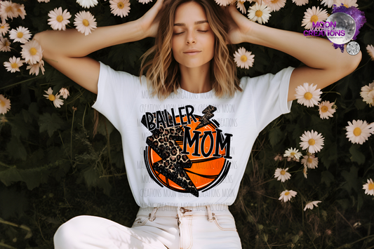 Baller mom basketball T shirt