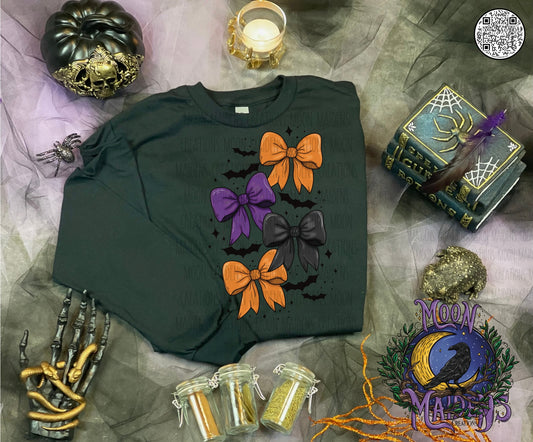 Spooky bows sweatshirt