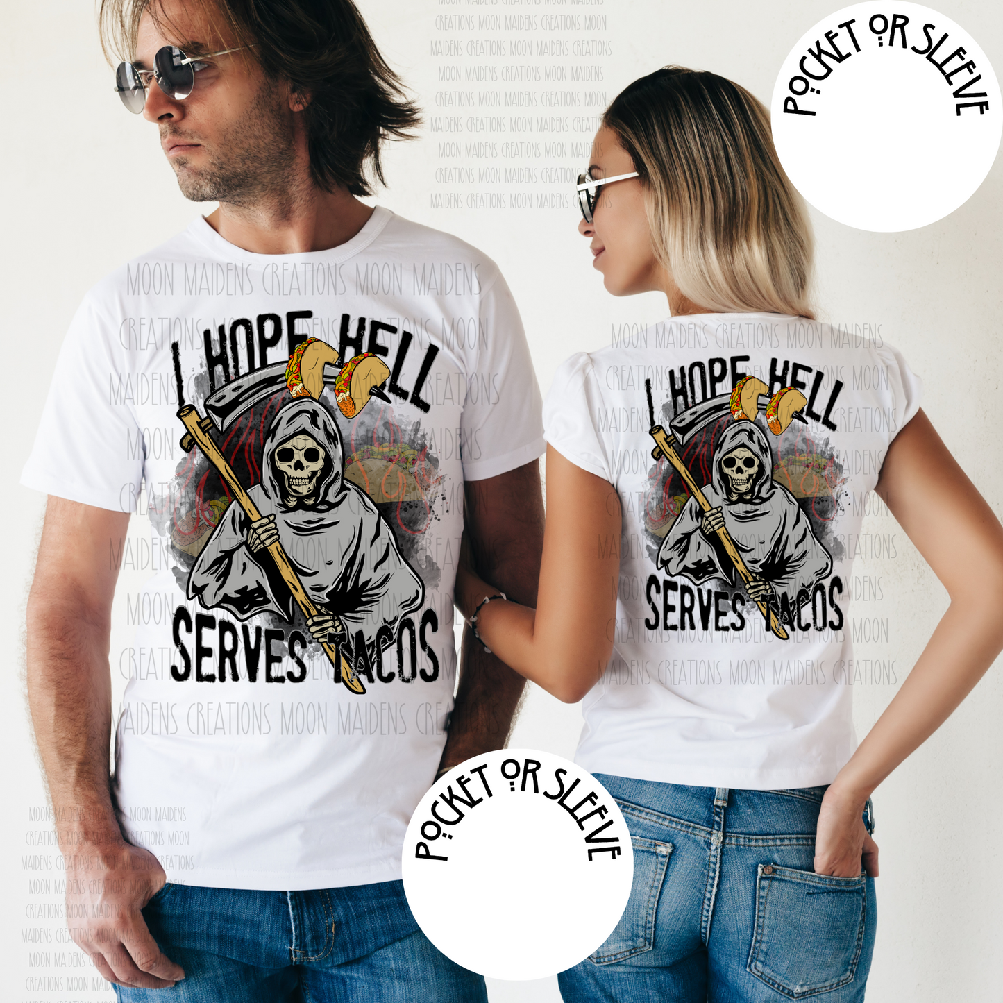 I Hope Hell Serves Tacos T shirt