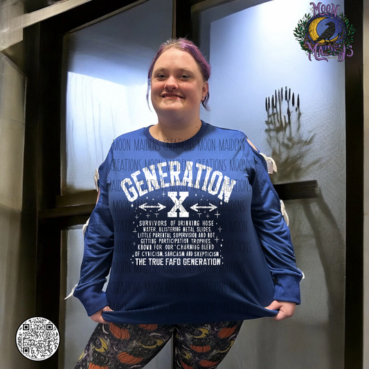 Gen X sweatshirt