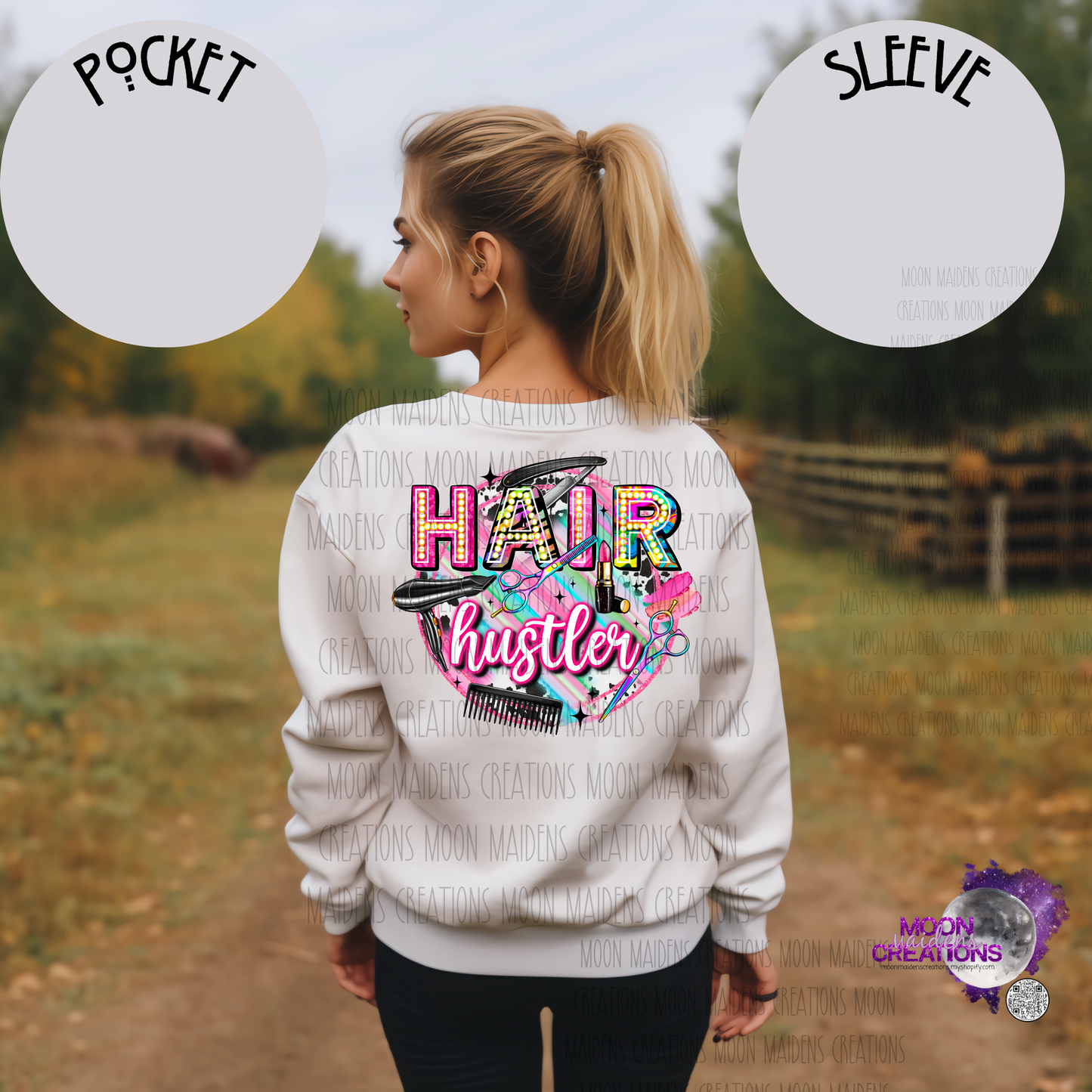 Hair hustler sweatshirt